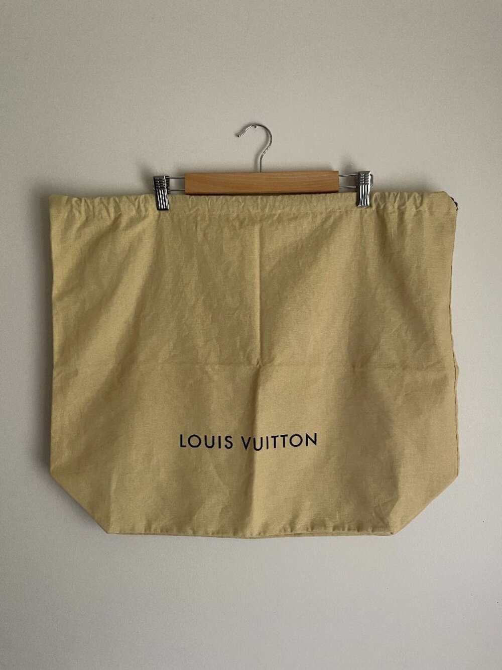 LOUIS VUITTON Drawstring Dust Bag Large 24 MINT